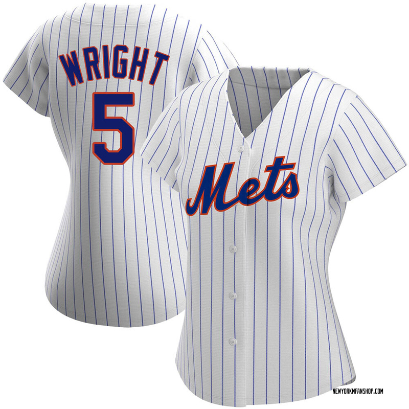 David Wright Women's New York Mets Home Jersey - White Authentic