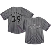Eric Wagaman Toddler New York Mets Graphite 2024 City Connect Jersey - Limited