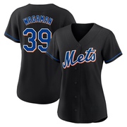 Eric Wagaman Women's New York Mets 2022 Alternate Jersey - Black Replica