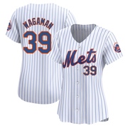 Eric Wagaman Women's New York Mets Home Jersey - White Limited