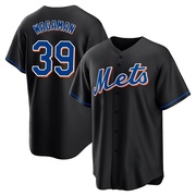 Eric Wagaman Youth New York Mets 2022 Alternate Jersey - Black Replica