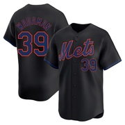 Eric Wagaman Youth New York Mets Alternate Jersey - Black Limited