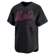 Eric Wagaman Youth New York Mets Alternate Jersey - Black Limited