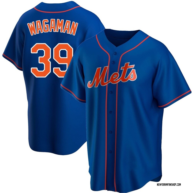 Eric Wagaman Youth New York Mets Alternate Jersey - Royal Replica