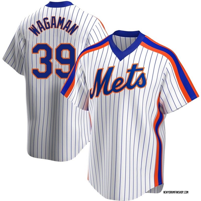 Eric Wagaman Youth New York Mets Home Cooperstown Collection Jersey - White Replica
