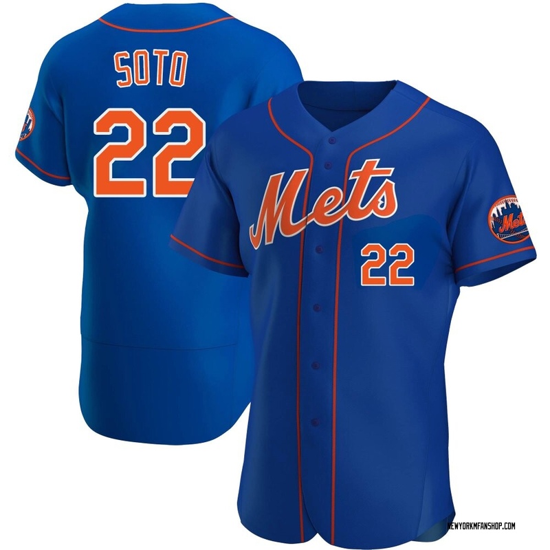 Juan Soto Men's New York Mets Alternate Jersey - Royal Authentic