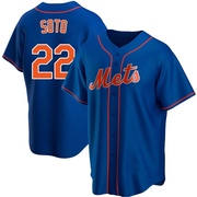 Juan Soto Men's New York Mets Alternate Jersey - Royal Replica