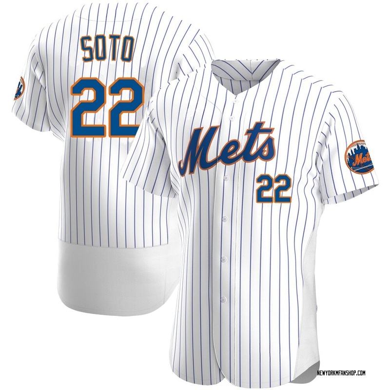 Juan Soto Men's New York Mets Home Jersey - White Authentic