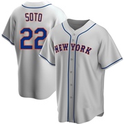 Juan Soto Men's New York Mets Road Jersey - Gray Replica