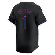 Mookie Wilson Men's New York Mets Alternate Jersey - Black Limited