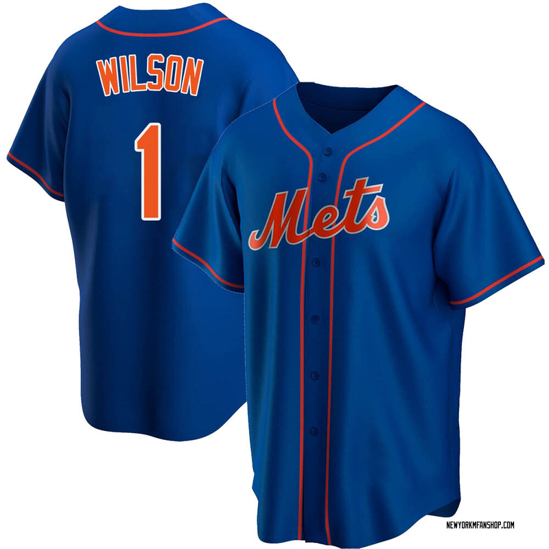Mookie Wilson Men's New York Mets Alternate Jersey - Royal Replica