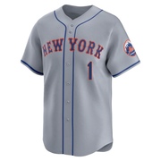 Mookie Wilson Men's New York Mets Away Jersey - Gray Limited