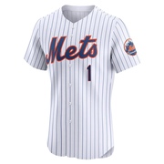 Mookie Wilson Men's New York Mets Home Jersey - White Elite