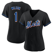 Mookie Wilson Women's New York Mets 2022 Alternate Jersey - Black Replica