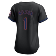 Mookie Wilson Women's New York Mets Alternate Jersey - Black Limited