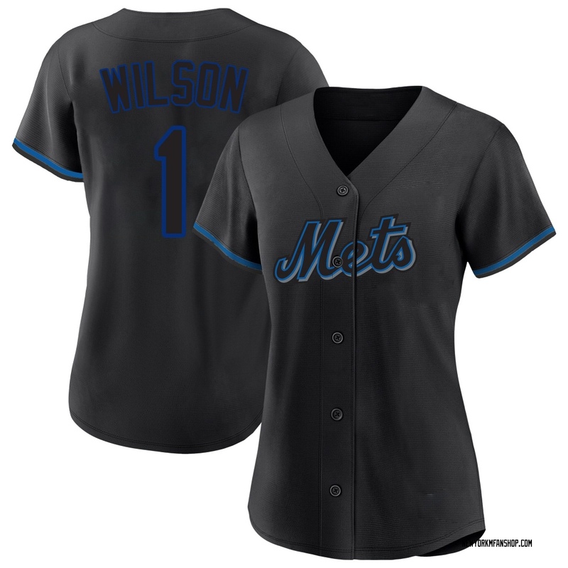 Mookie Wilson Women's New York Mets Fashion Jersey - Black Replica