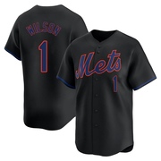 Mookie Wilson Youth New York Mets Alternate Jersey - Black Limited