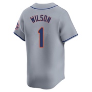 Mookie Wilson Youth New York Mets Away Jersey - Gray Limited