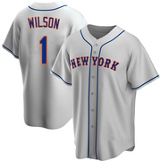 Mookie Wilson Youth New York Mets Road Jersey - Gray Replica